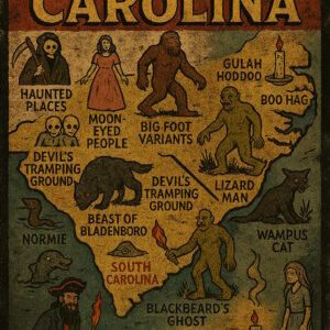 Curious Carolina Poster